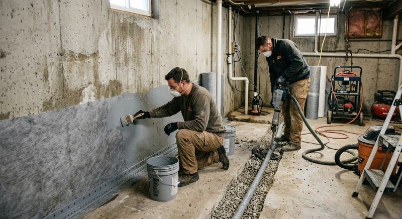 Wet Basement Solutions in Tuscaloosa, AL
