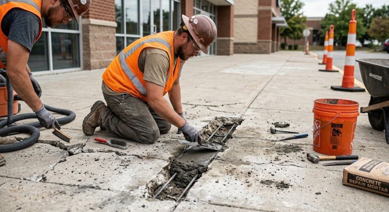 Concrete Pavement Repair in West Des Moines, IA